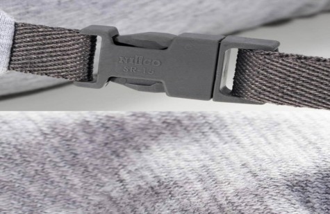 Ортопедическая подушка подголовник Xiaomi 8H Neck pillow U1 Gray